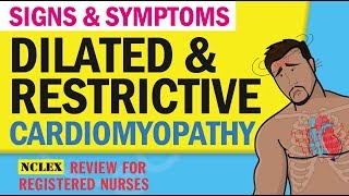 Restrictive Cardiomyopathy RCM for Nursing l NCLEX [upl. by Anih373]