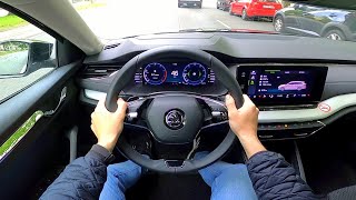 2021 Skoda Octavia Combi 15 TSI etec  pov test drive [upl. by Niki325]