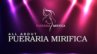 Pueraria Mirifica Shop  All About Pueraria Mirifica [upl. by Ahsikin]