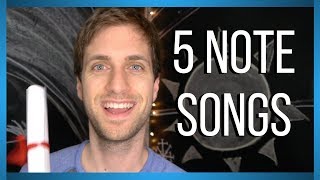 Easy Piano Songs 🎵 5 Note Beginner Piano Songs [upl. by Breeze342]