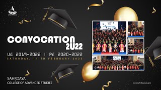 CONVOCATION 2022 [upl. by Simmons]