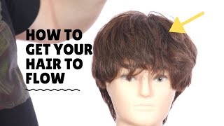 How to Get a Hair Flow  TheSalonGuy [upl. by Aenil]