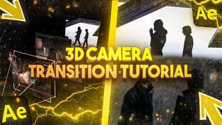 • How To Make 3D CAMERA TRANSITIONS on After Effects  step by step tutorial • [upl. by Eronel]