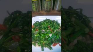 Tumis kangkung dan kacang panjang [upl. by Bilak537]