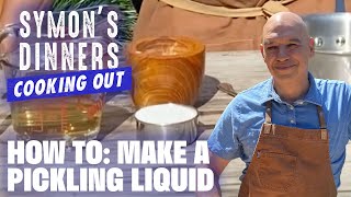 How to Make a Pickling Liquid with Michael Symon  Symons Dinners Cooking Out  Food Network [upl. by Ameehsat]