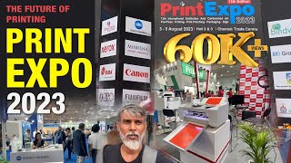 The Future of Printing Highlights from Printing Exhibition 2023 Chennai Trade Centre [upl. by Alyn]