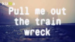 James Arthur  Train Wreck LYRICS [upl. by Edlitam]