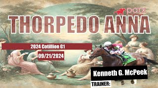 Thorpedo Anna 2024 Cotillion G1 Video Past Performances Parx Racing fanduel [upl. by Trisa]