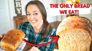 Sourdough Sandwich Bread Recipe Easy beginner version [upl. by Airdnat301]