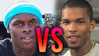 Booka600 VS 600Breezy Twitter Beef [upl. by Neelear]