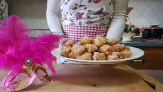 LE FRITTELLE DI CARNEVALE ALLE MELE O CASTAGNOLE AL CUCCHIAIO 🥳 FACILI E VELOCI 👩‍🍳🍎 [upl. by Neemsaj953]