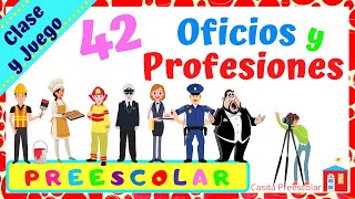 OFICIOS Y PROFESIONES Aprende en Casa [upl. by Adilen]