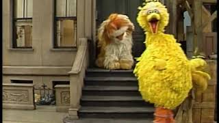 Classic Sesame Street  Big Bird Parade of Number 4 1983 [upl. by Ellierim826]