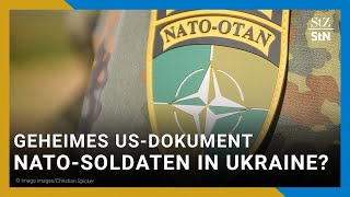 USGeheimdokumente Belegen sie den Einsatz von NATOSoldaten in der Ukraine [upl. by Estey]