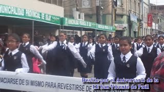 Desfile de la IE San Vicente de Paúl  Mollendo 2017 [upl. by Muirhead]