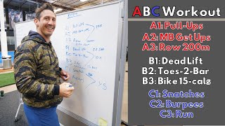 The ABC Workout  Full Body Workout With Tim Kennedy [upl. by Aidnis492]