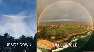 Full Circle Rainbow and Upside Down Rainbow [upl. by Tybie258]