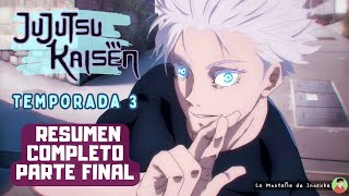 JUJUTSU KAISEN TEMPORADA 3  RESUMEN COMPLETO Pt22  ARCO DEL VIAJE A LA EXTINCIÓN  Manga Narrado [upl. by Rici]