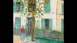 모리스 위트릴로의 작품들 Maurice Utrillo [upl. by Mercy560]