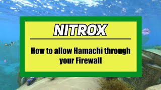 How to allow Hamachi through your Firewall [upl. by Moitoso74]