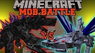 MOBZILLA VS 200 CEPHADROMES  Minecraft Mob Battles  OreSpawn Mod Battle [upl. by Vokay]