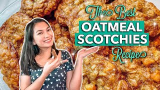 How to make Chewy OATMEAL SCOTCHIES  Oatmeal Butterscotch Cookies [upl. by Aneri]