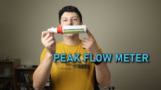 How to use a peak flow meter [upl. by Ylam]