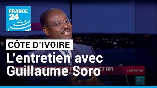 Guillaume Soro  quotJe vais réfléchirquot à une candidature à la présidentielle de 2020 • FRANCE 24 [upl. by Warms]