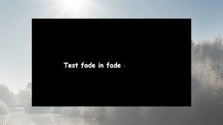 Text Fade in and Fade Out CSS Animation Effects  Html5 CSS3 Animation [upl. by Lynad]