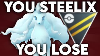 I TRIED A TRIPLE ANTISTEELIX TEAM IN THE ULTRA LEAGUE  Pokémon GO Battle League [upl. by Anneuq]