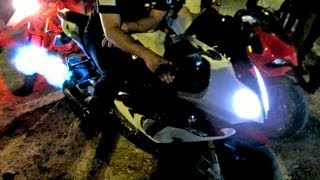 BMW S1000RR 2012 Top Speed  345kmh on dyno Akrapovic Full and Quickshifter [upl. by Anahahs338]