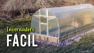 Cómo hacer un INVERNADERO Fácil y Barato Paso a Paso en sólo 6 días [upl. by Nida913]