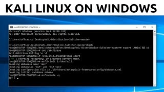 How To Install Kali Linux On Windows 10  Windows Subsystem For Linux [upl. by Alonzo341]