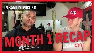 Insanity Max 30 Month 1 Recap [upl. by Ardna405]