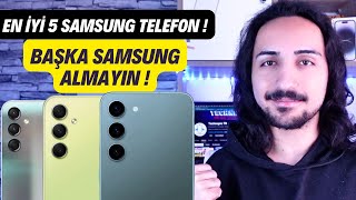 Bence Şu Anda Alınabilecek En İyi 5 Samsung Telefon  OCAK 2024 [upl. by Dickenson]