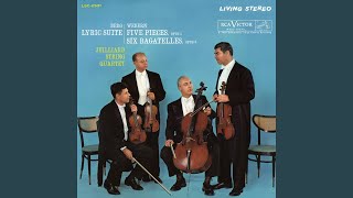 Six Bagatelles for String Quartet Op 9 V Äußerst langsam [upl. by Fendig982]