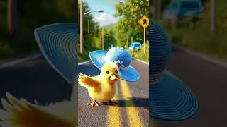 Cute Duck  Funny Duck shortsvideo HindiCartoonBar [upl. by Nitsruk]