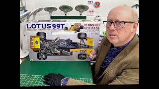 Beemax 112 Senna F1 Lotus 99T 1987 Monaco GP winner kit review [upl. by Lytton547]