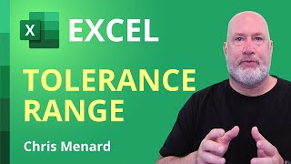 Calculate a tolerance range using Excels IF and ABS functions [upl. by Parthena]