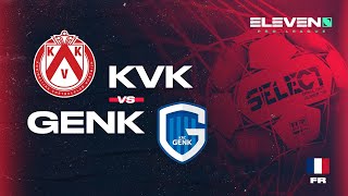 KV Kortrijk – KRC Genk moments forts [upl. by Chemash]