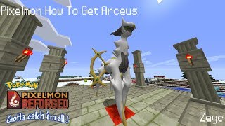 Pixelmon How To Get Arceus [upl. by Ruthanne]