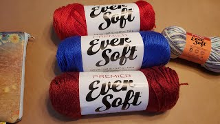 EverSoft yarn from Premier Contrast and compare [upl. by Rosmarin376]