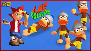 LA EDAD CENOZOICA  APE ESCAPE PS1 2 Gameplay Español [upl. by Norvan]