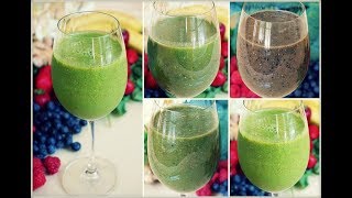 4 AntiInflammatory Green Smoothie Recipes Dairy Free [upl. by Merralee]