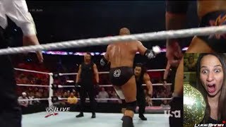 WWE Raw April 7 2014 Daniel Bryan vs Triple H with The Shield FACETURN Live Commentary [upl. by Anivad]