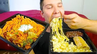 Cheesecake Factory Noodles • MUKBANG [upl. by Getter]