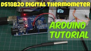 DS18B20 Arduino Temperature Sensor  How to Tutorial [upl. by Duggan]