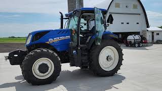 2012 New Holland T7210 1051 Hours Powershift Transmission Updated Screen LED Light Package [upl. by Erdeid]