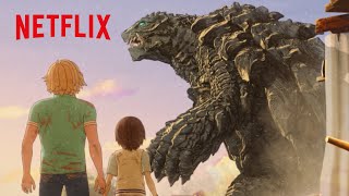 GAMERA Rebirth  Story Trailer  Netflix Anime [upl. by Maisel]