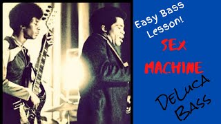 Bass Lesson  James Brown  Sex Machine [upl. by Debra]